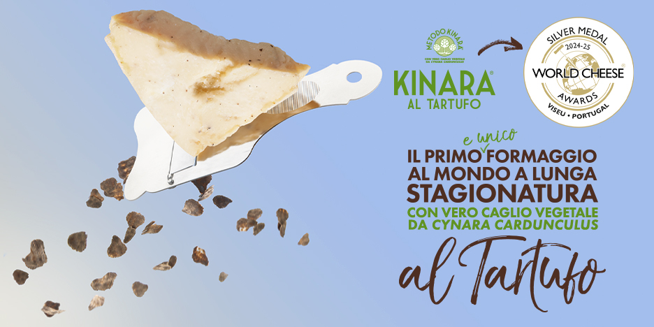 Il Kinara al Tartufo conquista l'argento ai World Cheese Awards